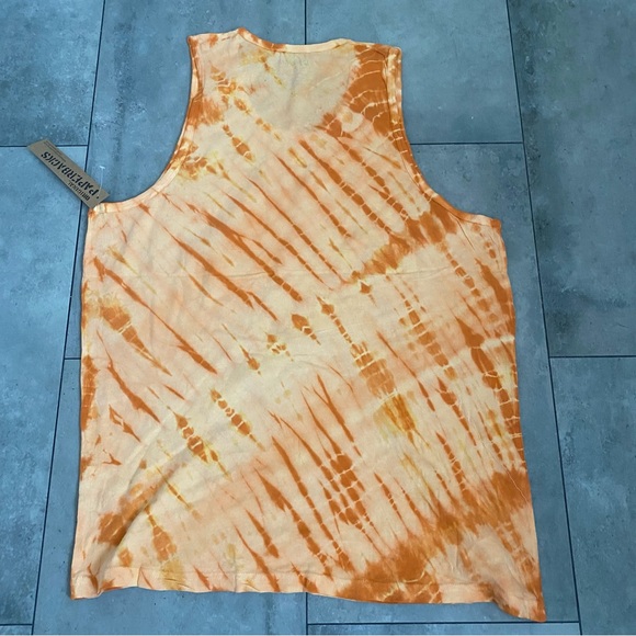 NEW original paperbacks 3 tank tops tie dye blue Large - Picture 3 of 13